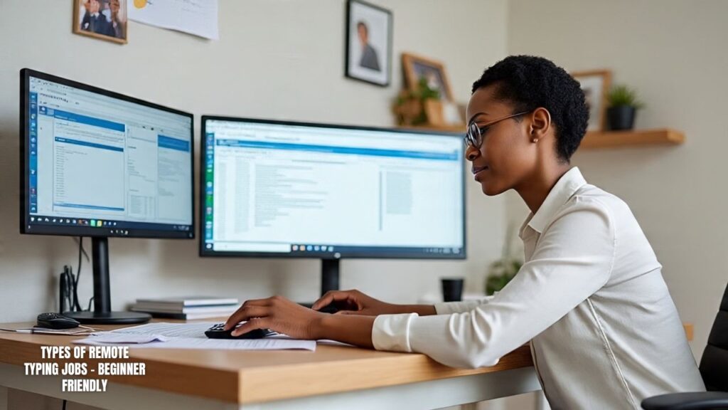 Remote typing jobs