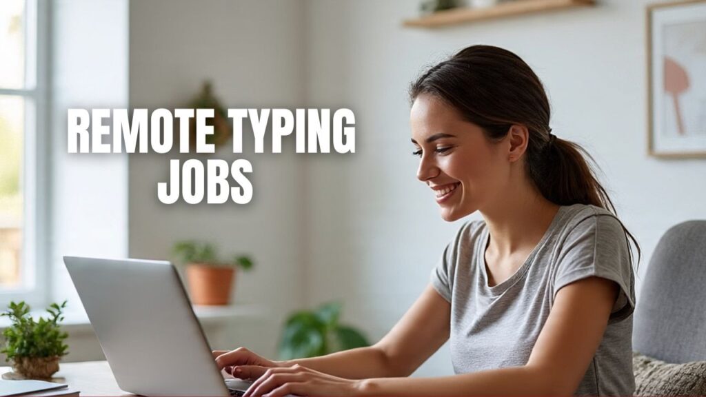Remote typing jobs